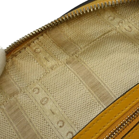 GUCCI YELLOW GG 2WAY HANDBAG 354332 - Picture 9 of 12